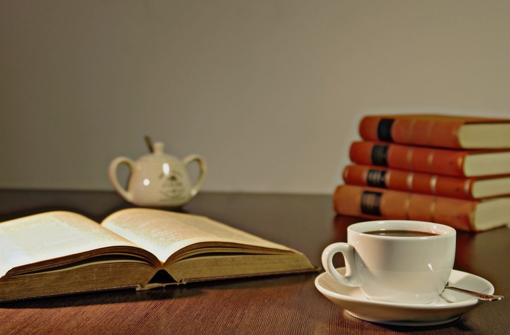 coffee and books